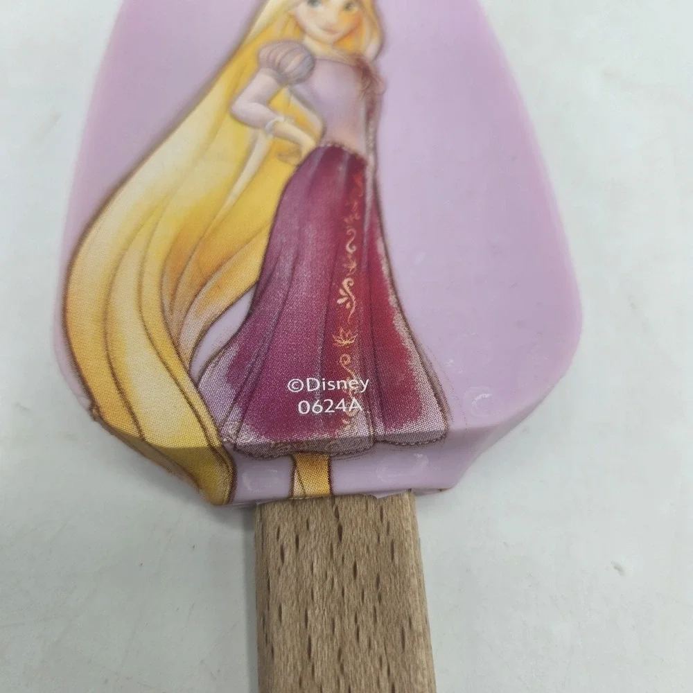 Disney Rapunzel silicone spatula with wooden handle